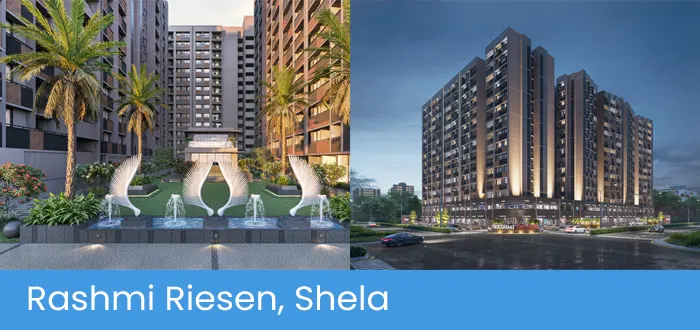 Rashmi Riesen, 2 and 3 BHK flats in Shela, Ahmedabad