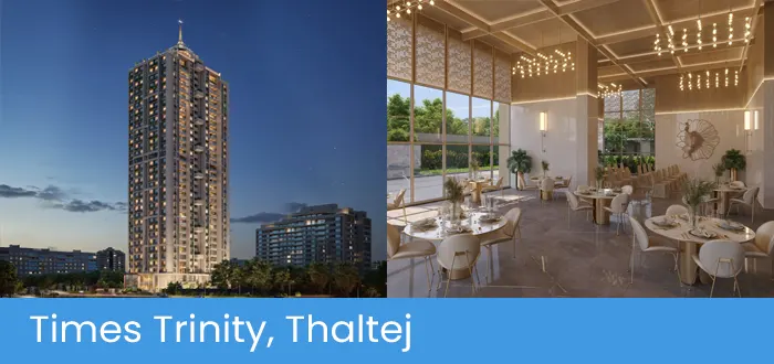 Times Trinity, 4 and 5 BHK flats and penthouses in Thaltej, Ahmedabad
